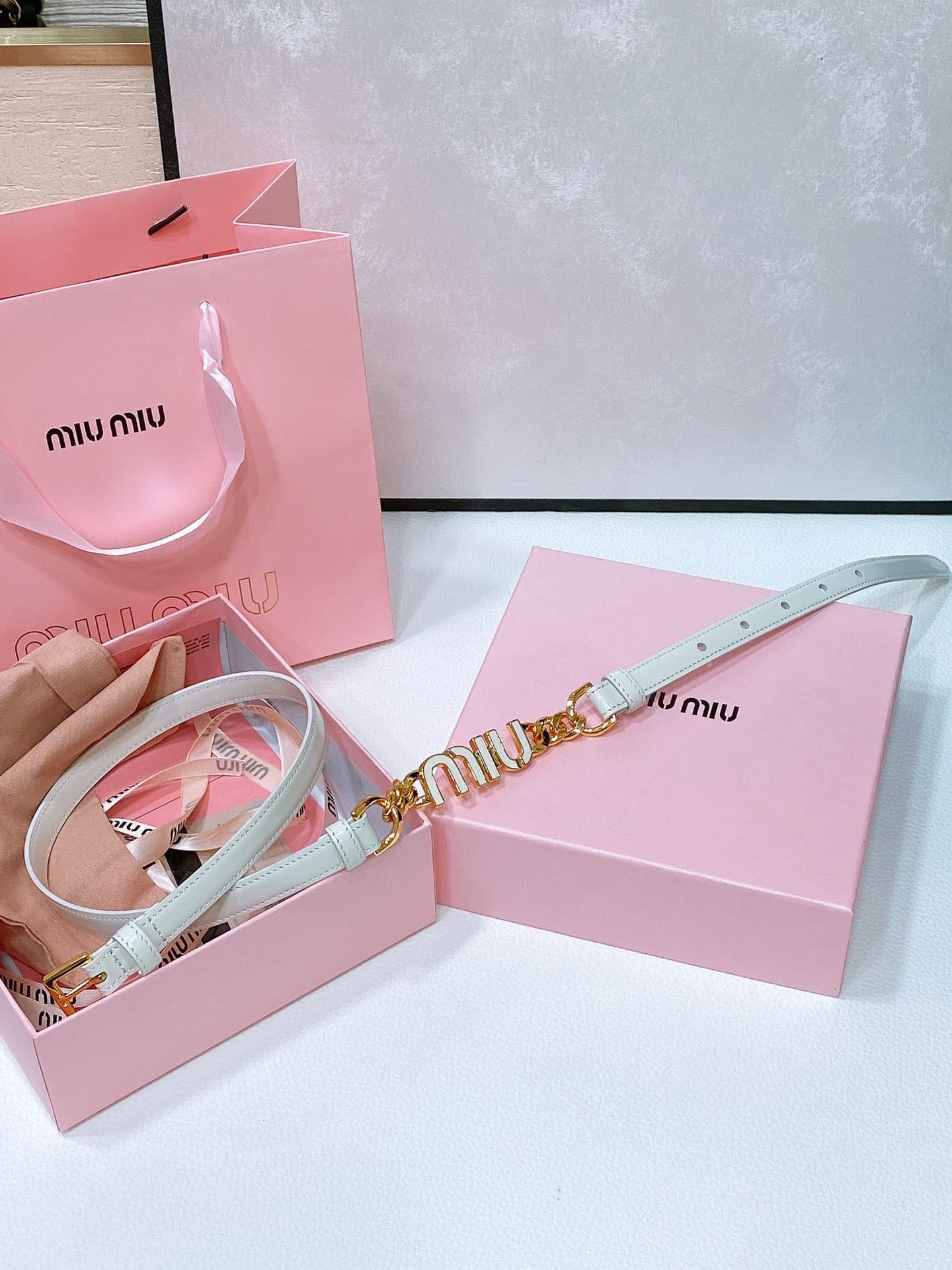 2026 Miu Miu 1.5cm Belt
