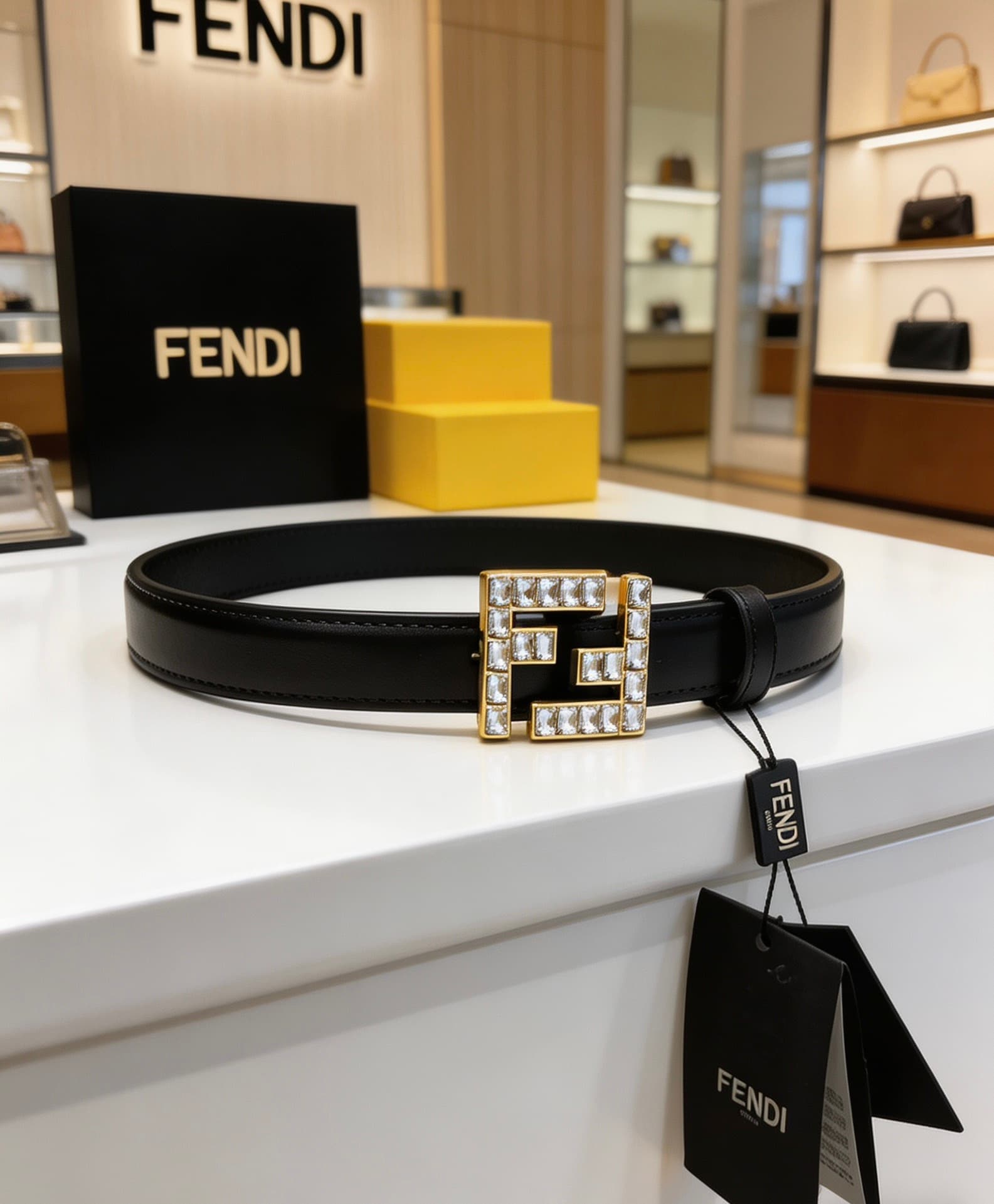 2026 Fendi 2.0cm Belt
