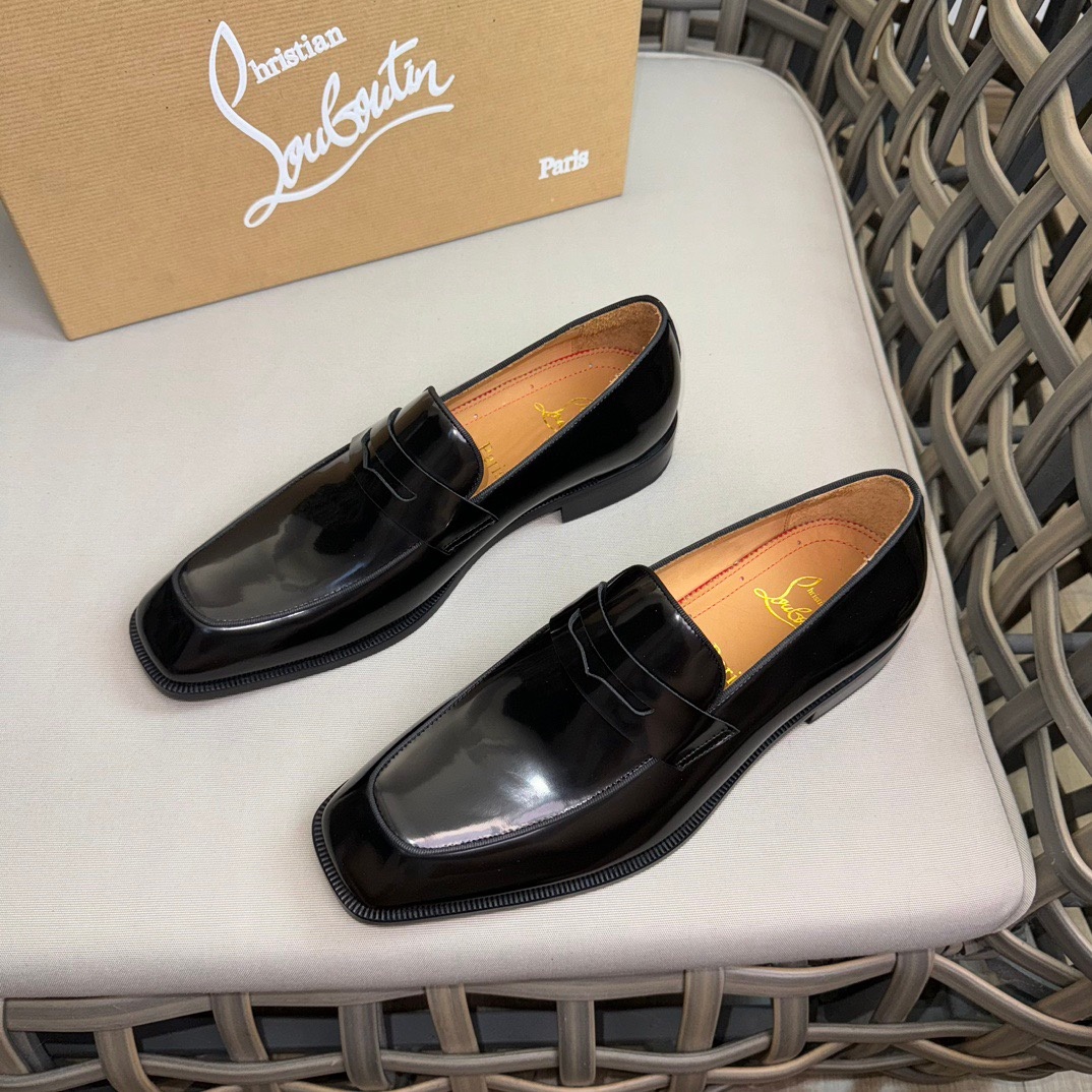 2026 CL Red Bottom Business Shoes