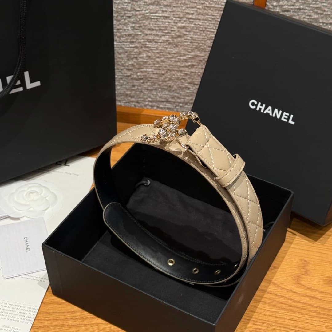 2026 Chanel 3.0cm Belt