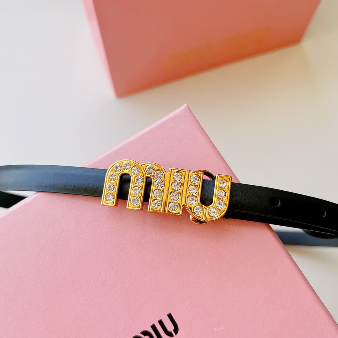 2026 Miu Miu 1.5cm Belt