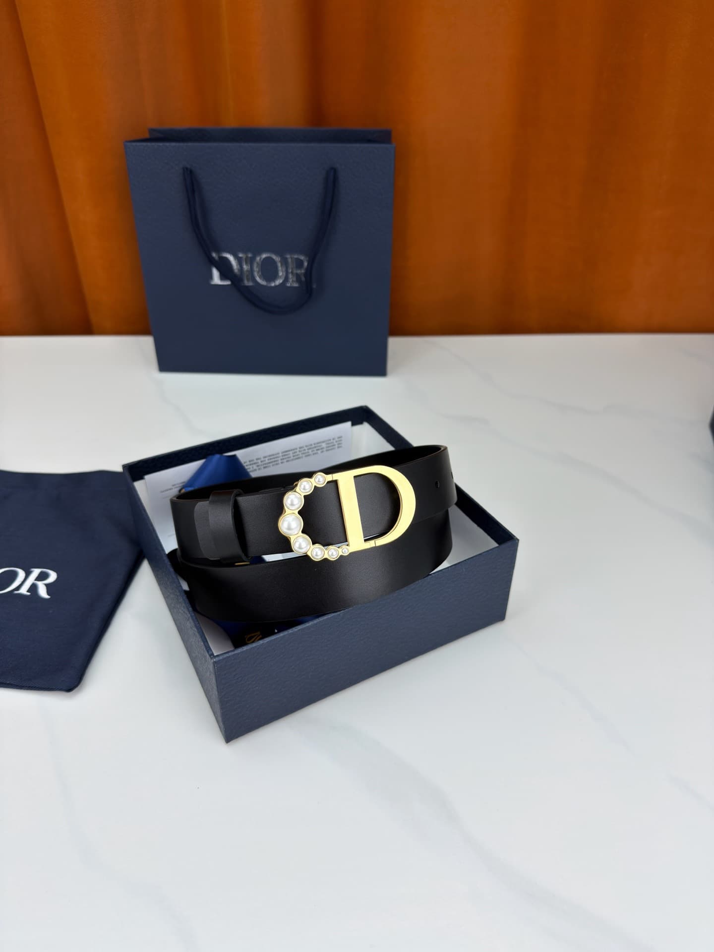 2026 Dior 3.0cm Belt
