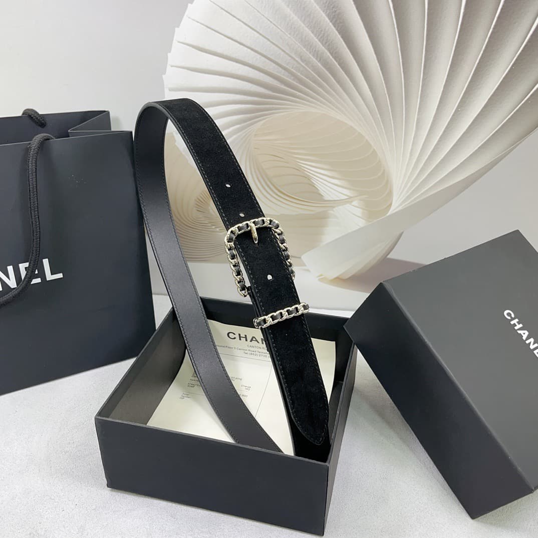 2026 Chanel 3.0cm Belt