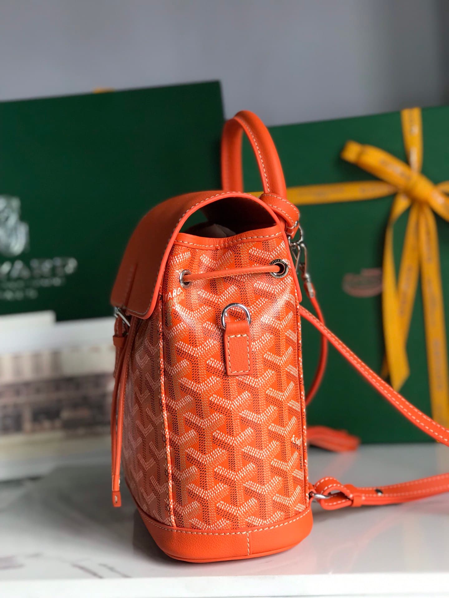 2026 Goyard Alpin Mini Backpack Size:18.5*21.5*8.5 cm