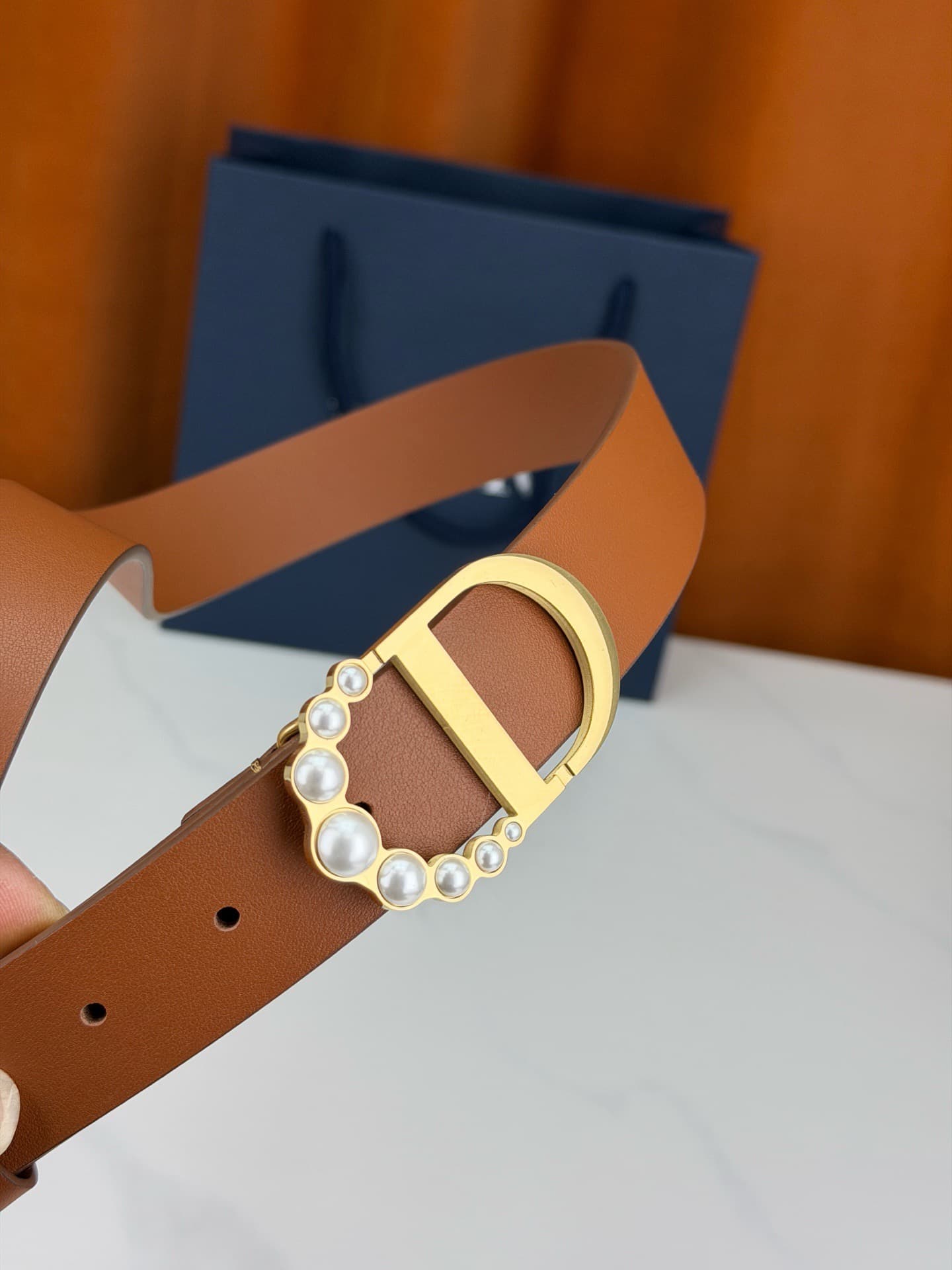 2026 Dior 3.0cm Belt