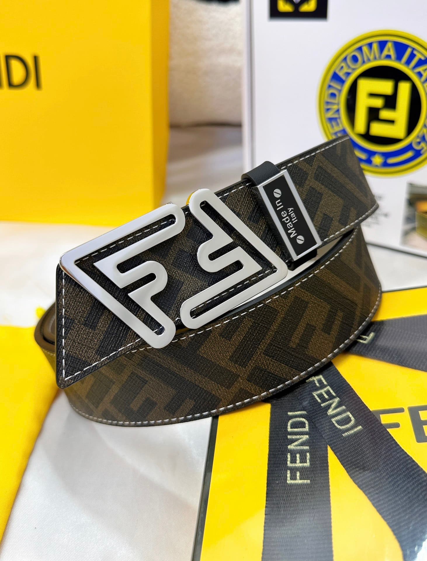 2026 Fendi 3.8cm Belt