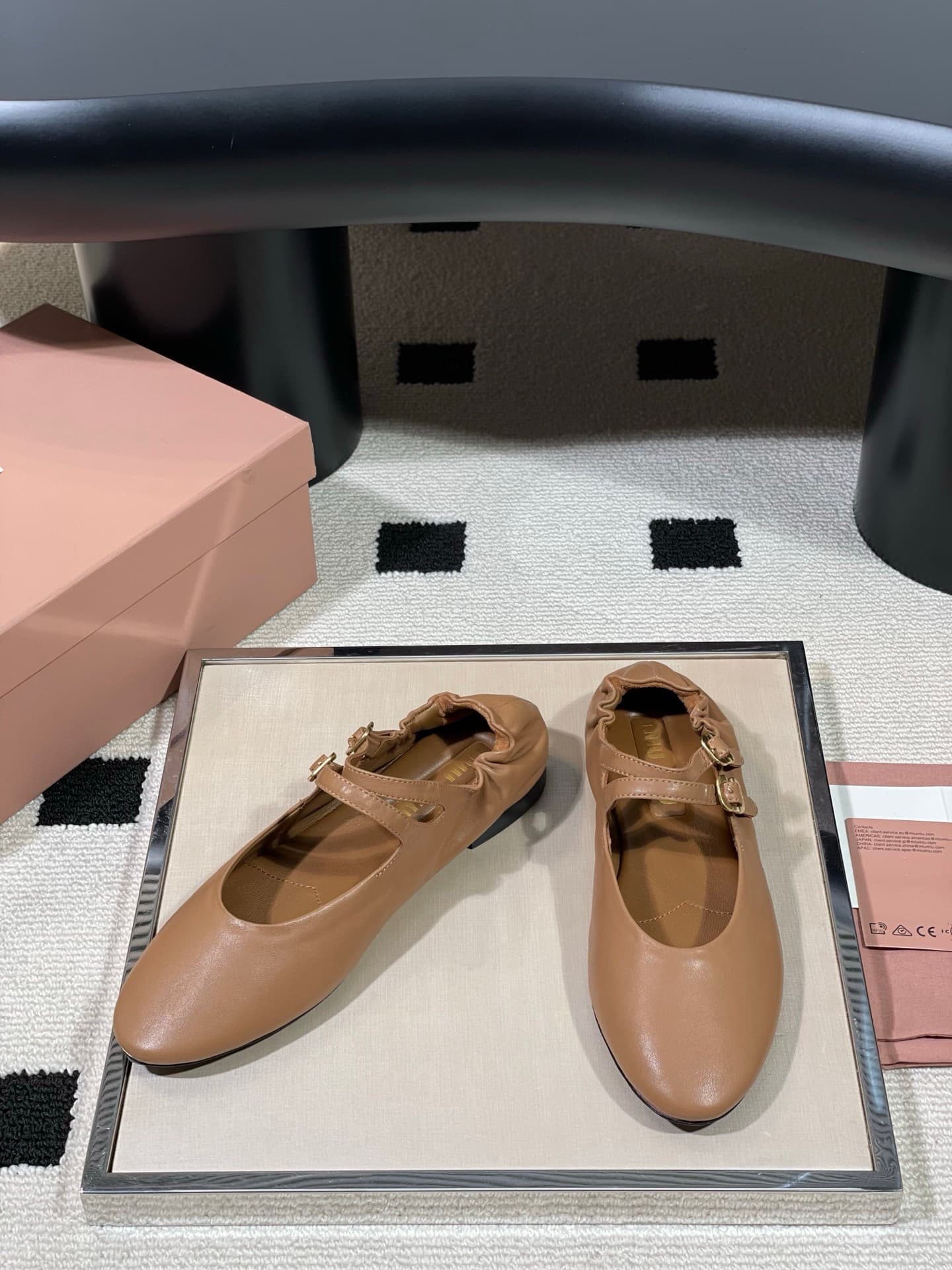 2026 Miu Miu Women Ballet Shoes