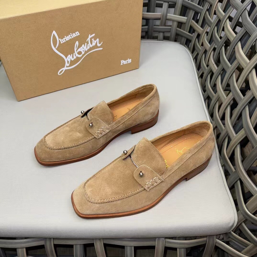 2026 CL Red Bottom Business Shoes