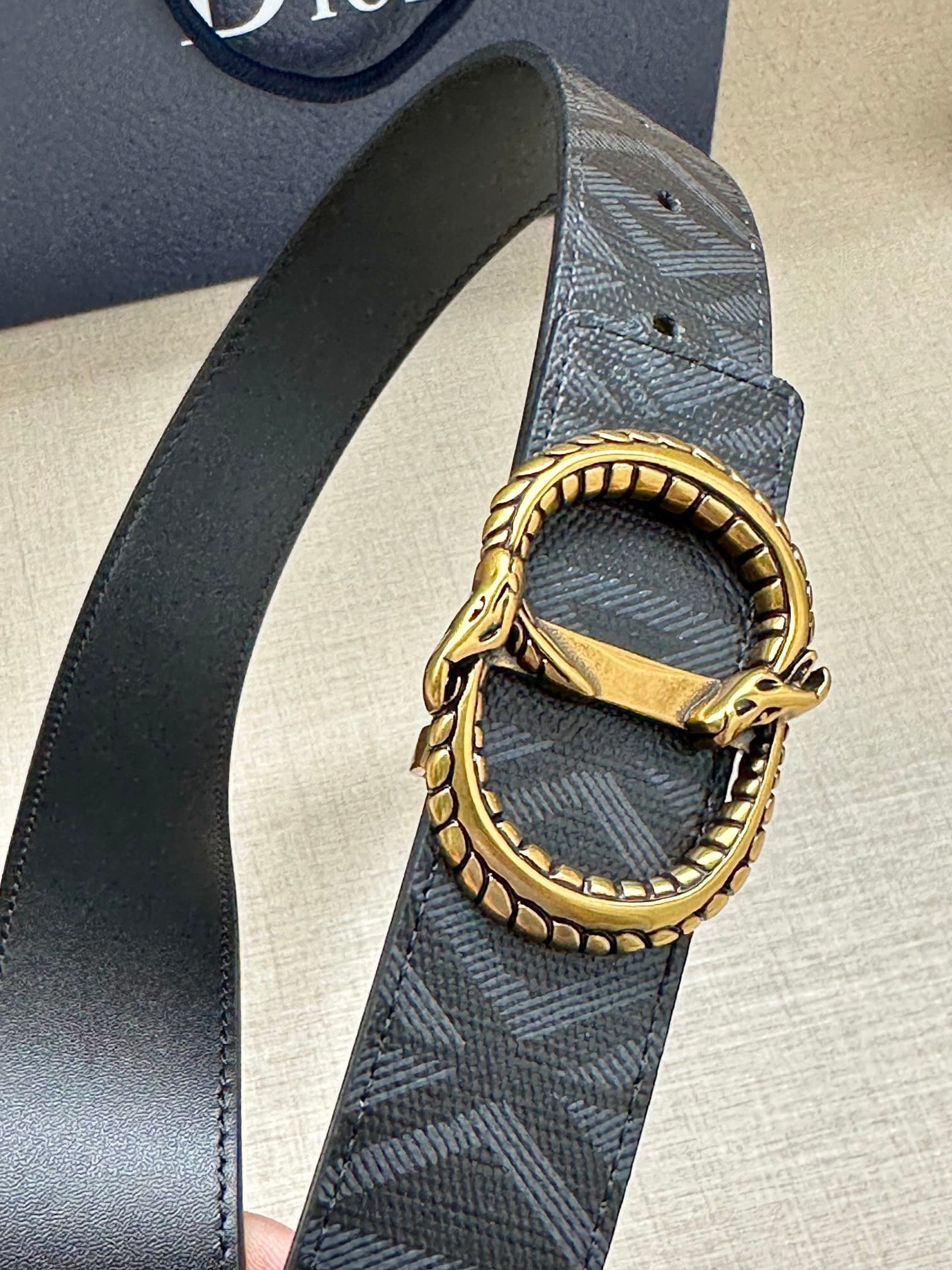 2026 Dior 3.5cm Belt