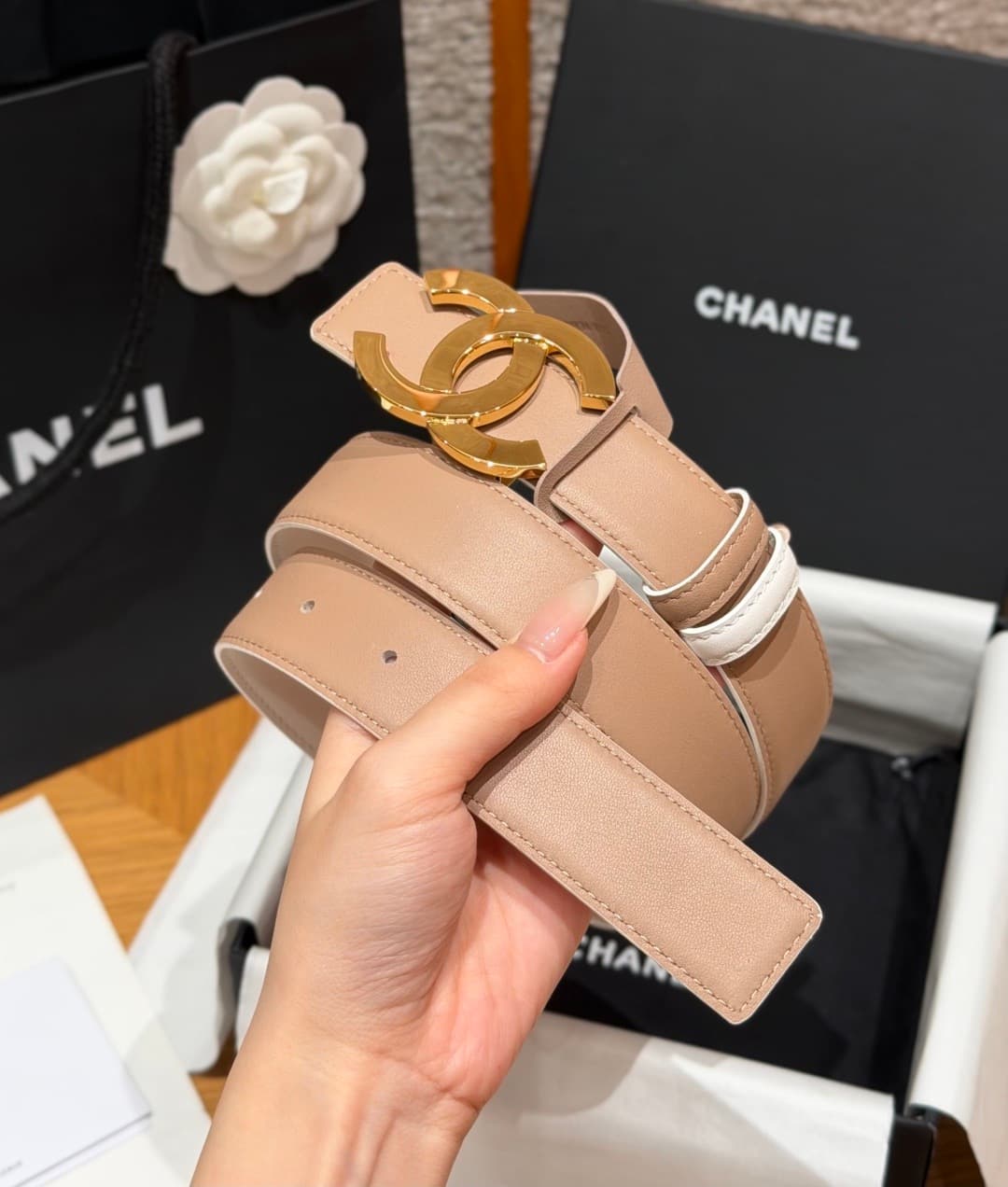2026 Chanel 3.0cm Belt