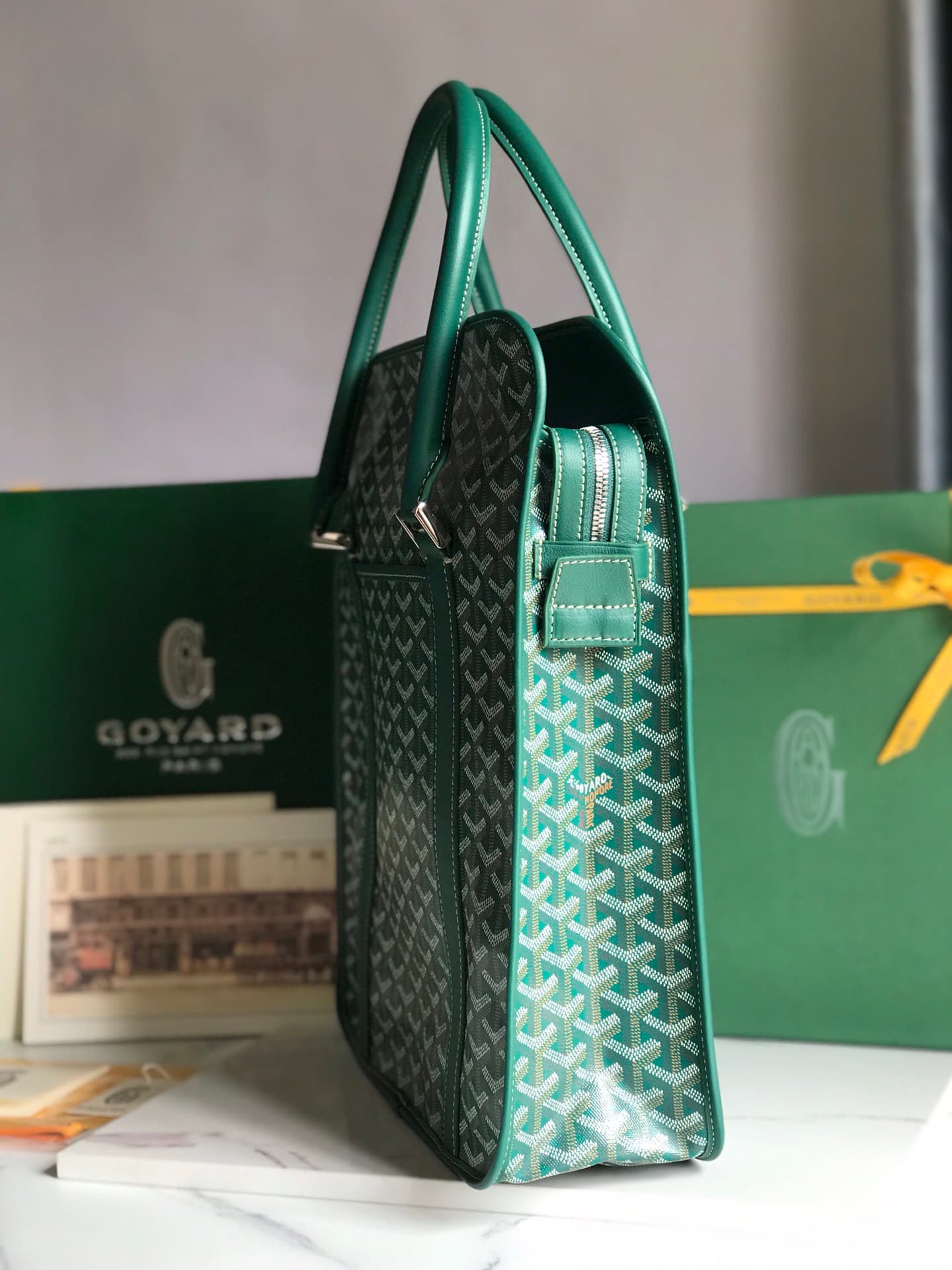 2026 Goyard Bourgogne Portfolio Size:35*39*11 cm
