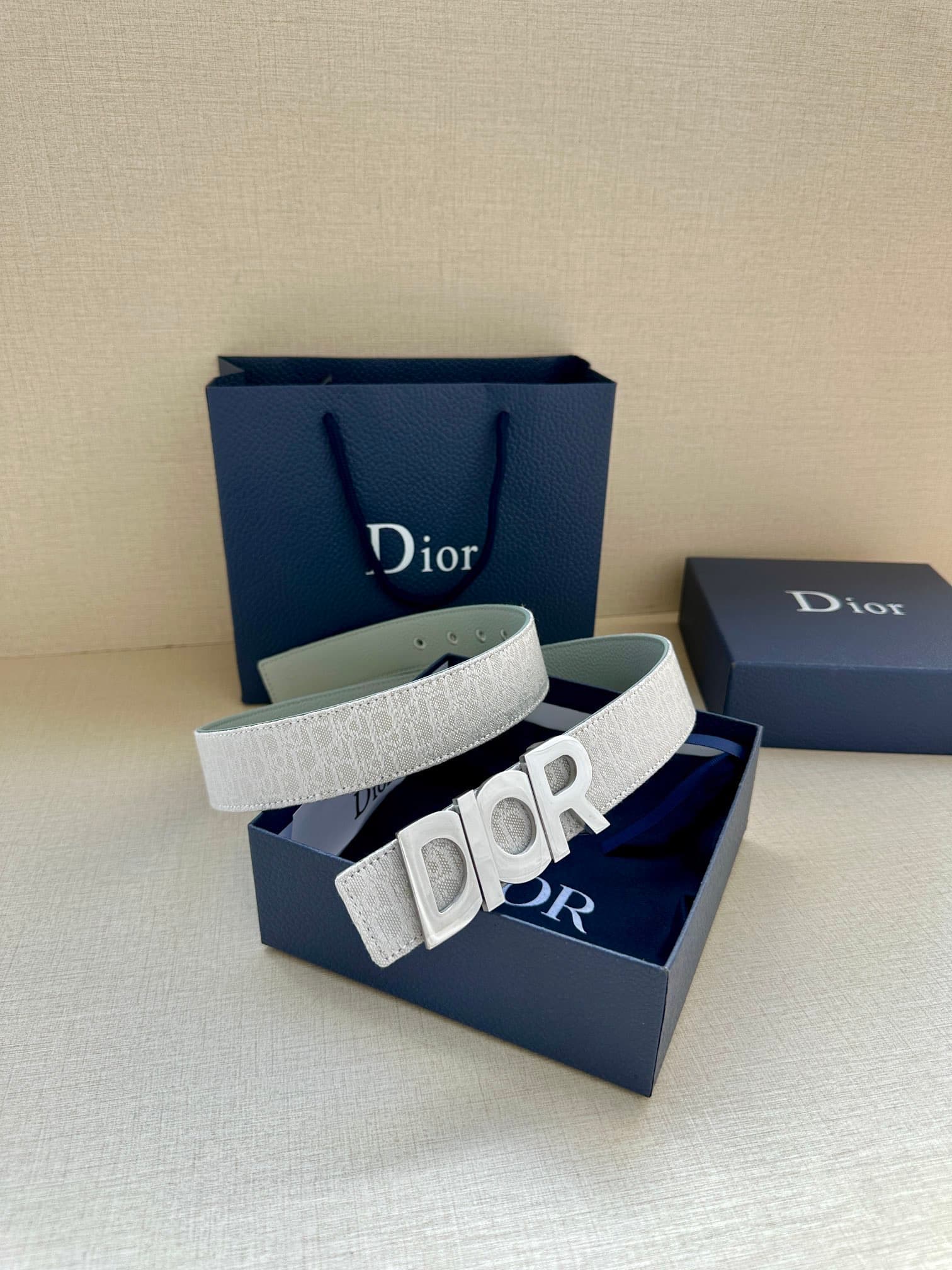 2026 Dior 3.5cm Belt