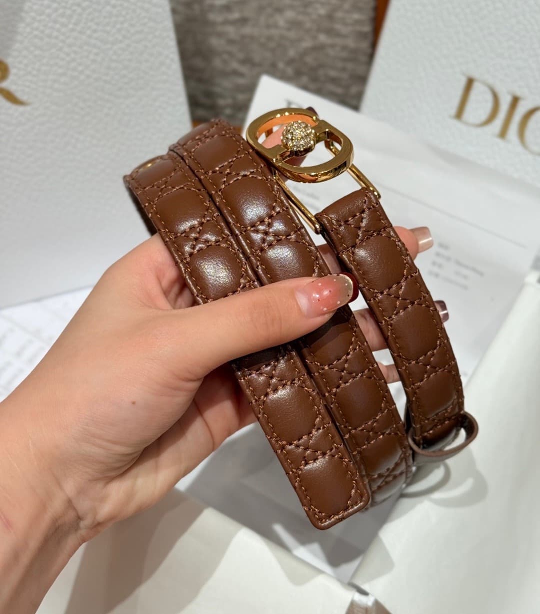2026 Dior 2.0cm Belt
