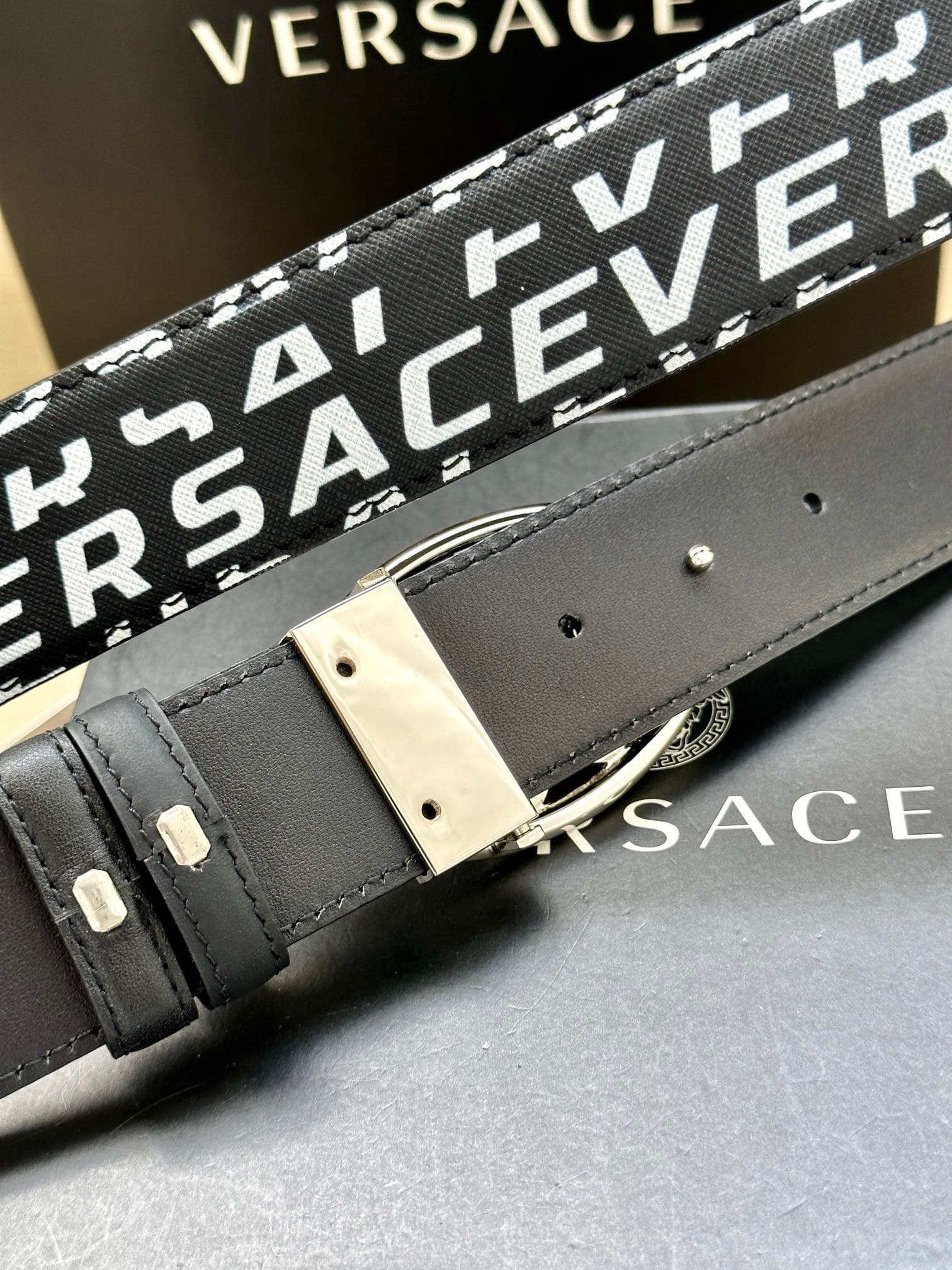 2026 Versace Man 4.0cm Belt