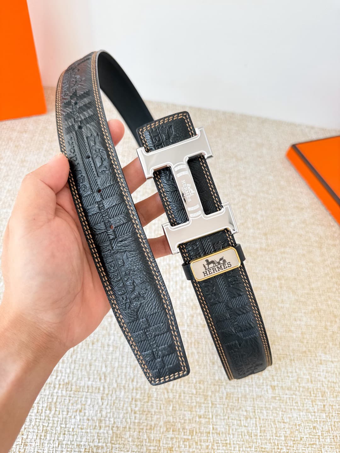 2026 Hermes 3.8cm Belt
