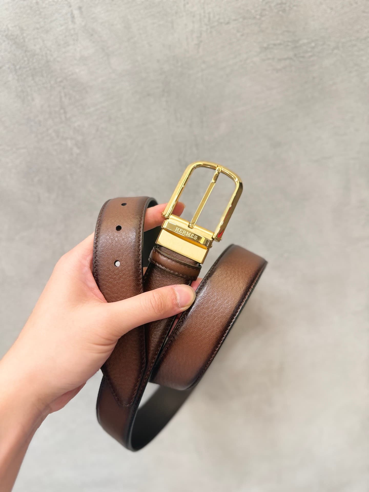 2026 Hermes 3.8cm Belt