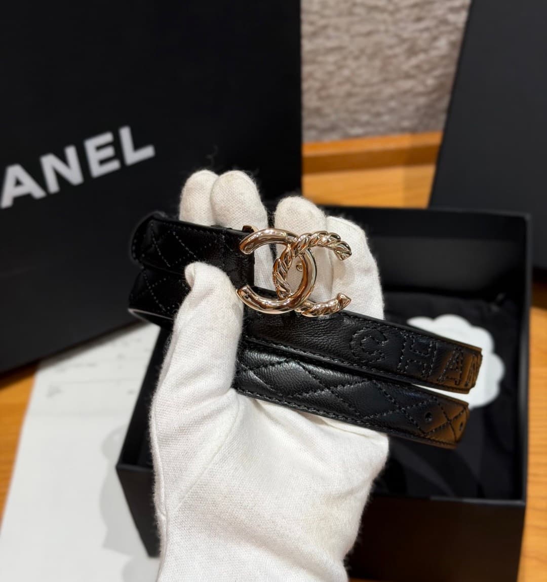 2026 Chanel 2.0cm Belt