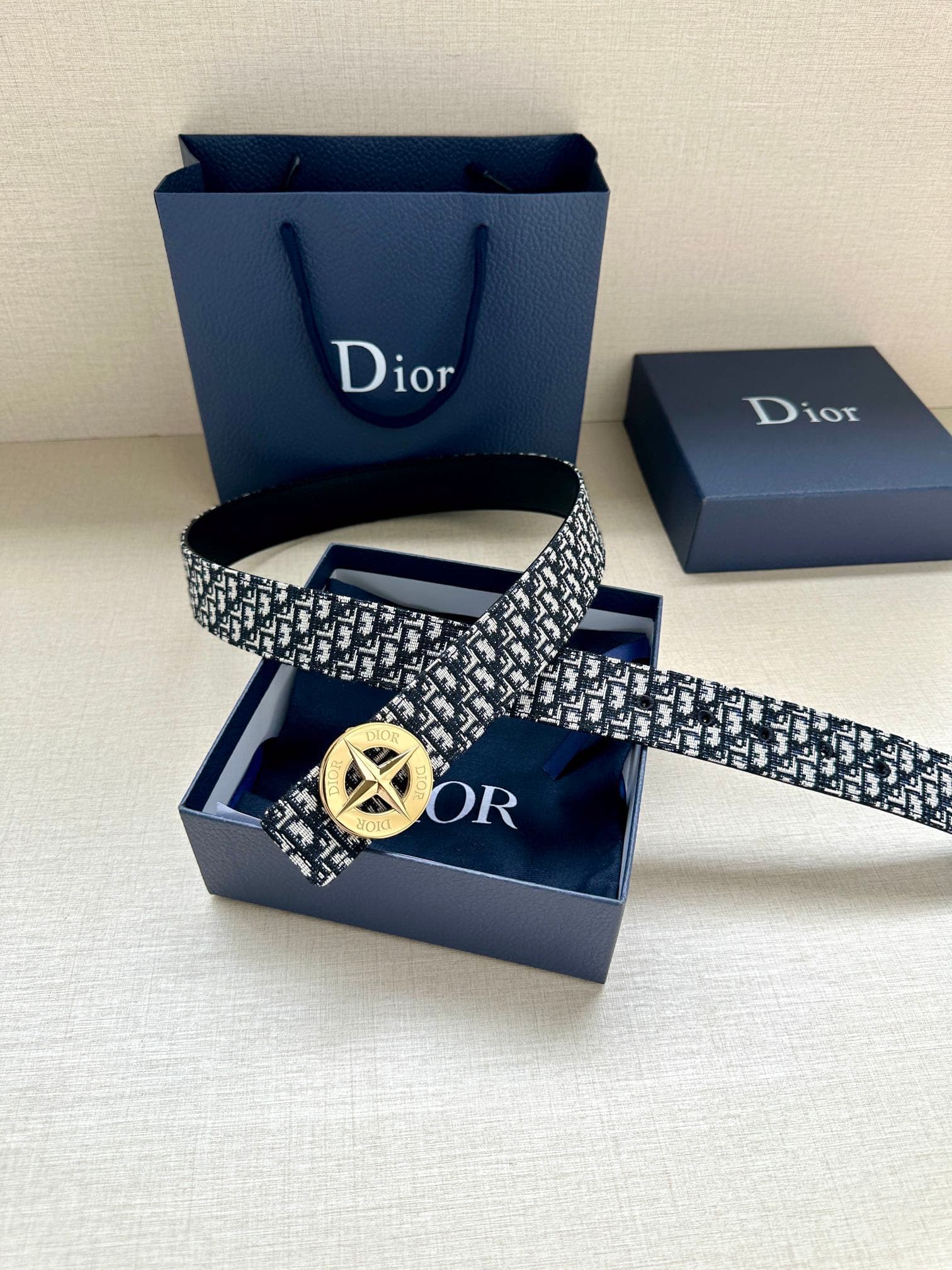 2026 Dior 3.5cm Belt
