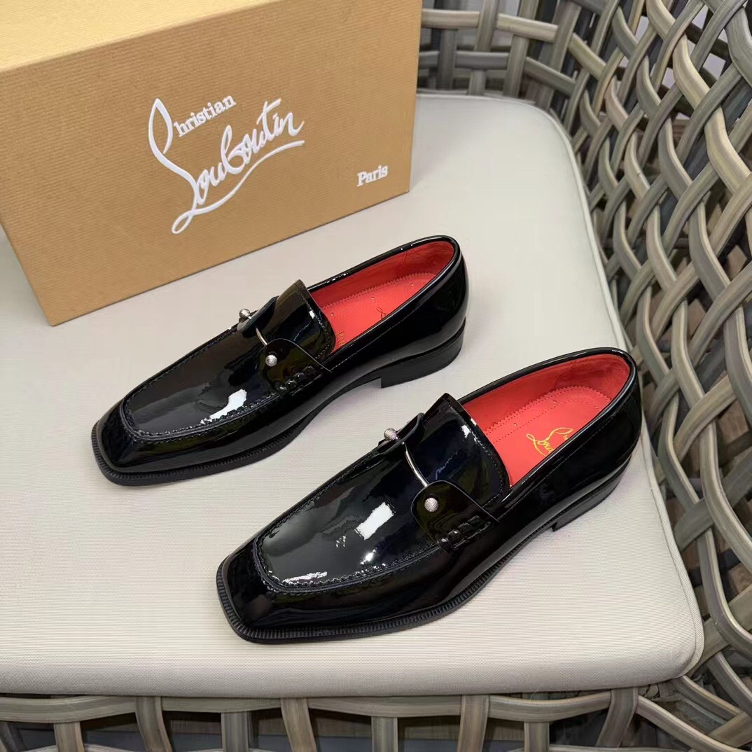 2026 CL Red Bottom Business Shoes