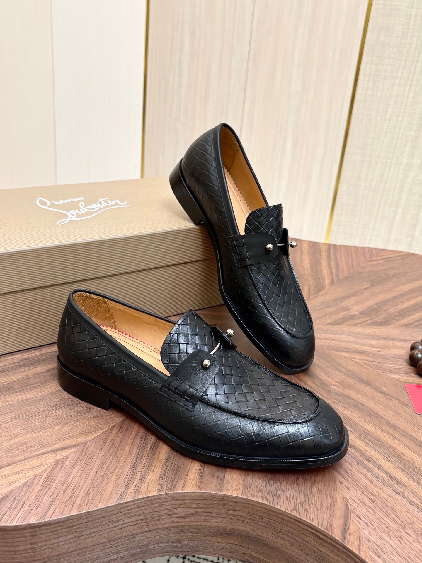 2026 CL Red Bottom Business Shoes