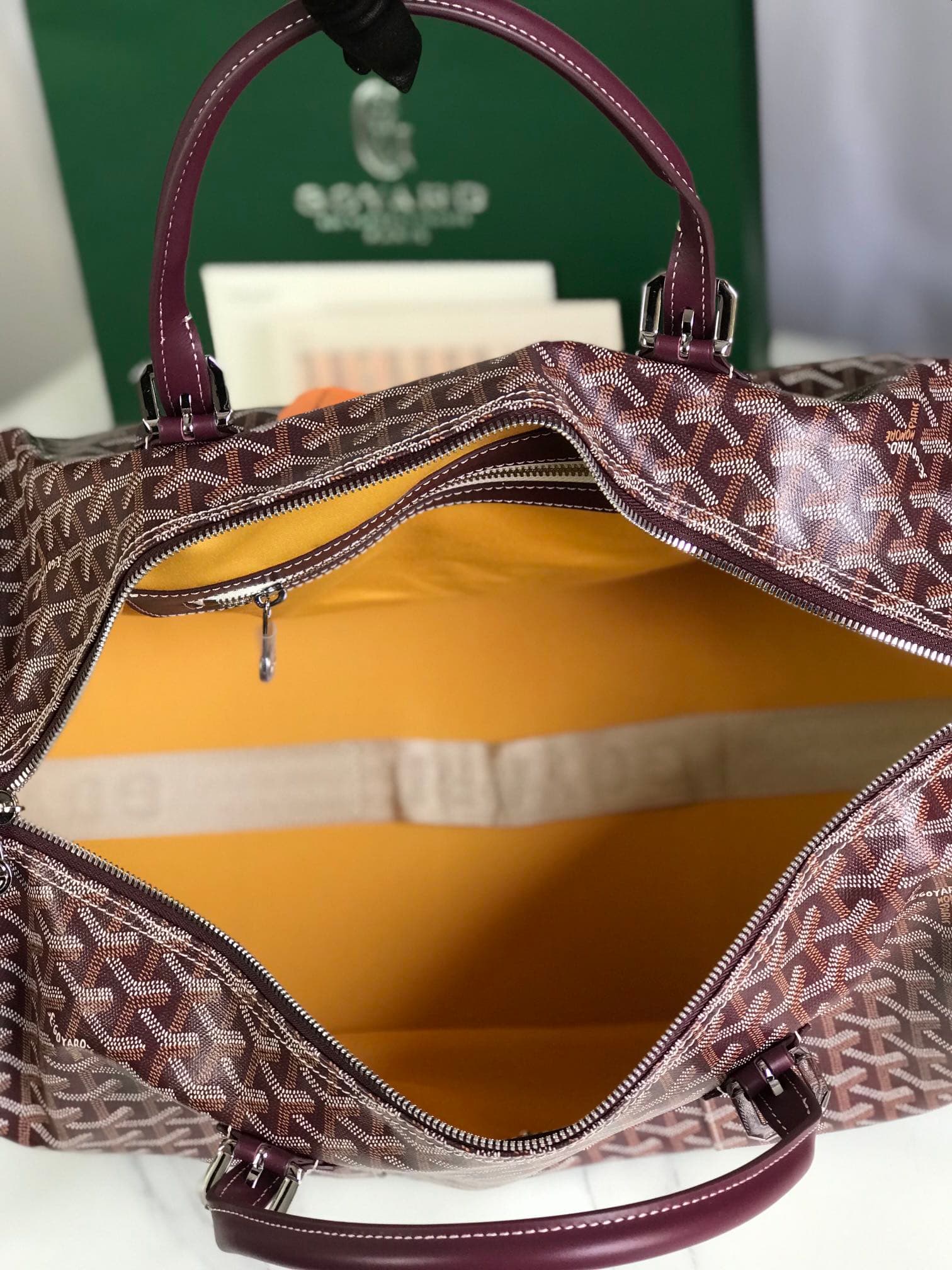 2026 Goyard Boston Travel Bag Size:50*25*30 cm
