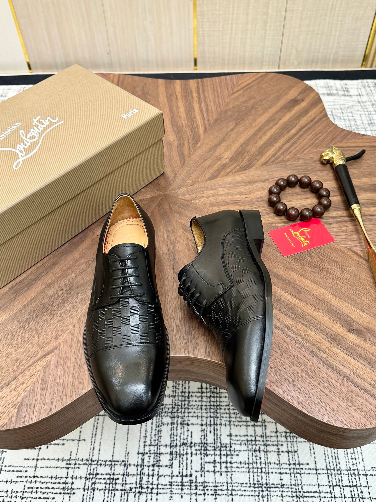 2026 CL Red Bottom Business Shoes