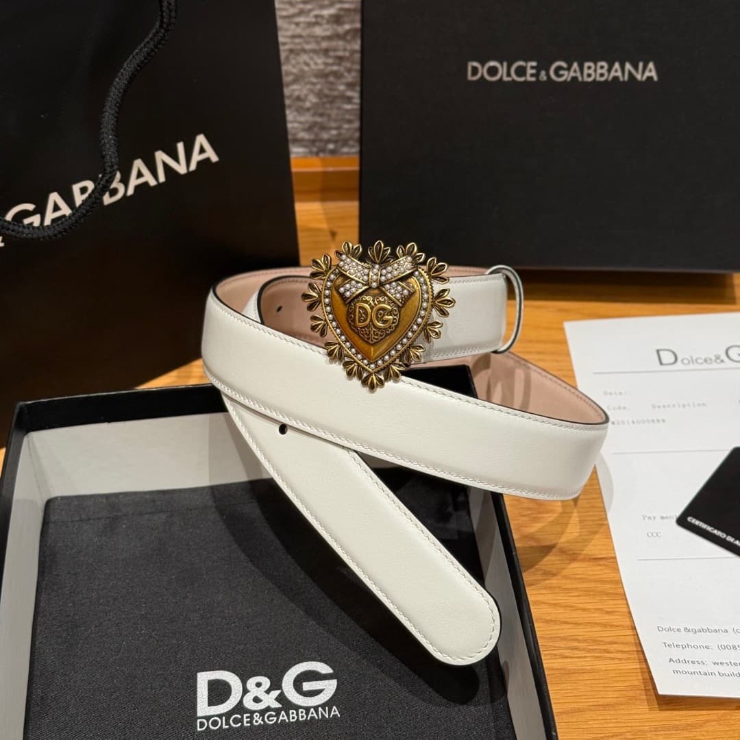 2026 D&G 3.0cm Belt