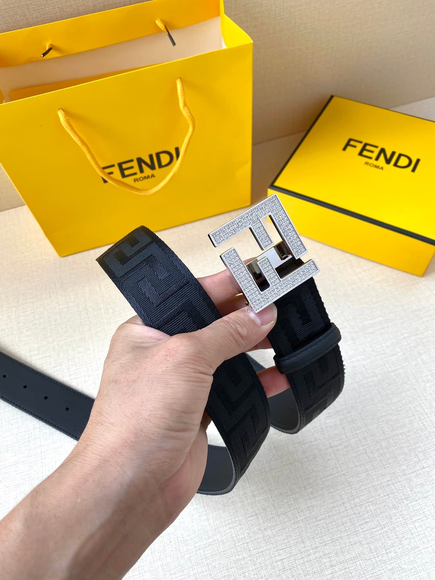 2026 Fendi 3.8cm Belt