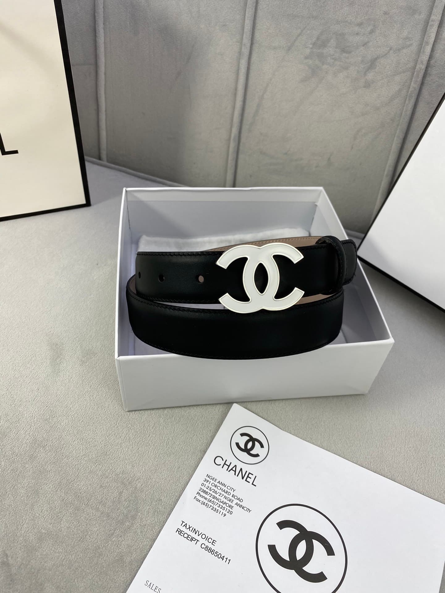 2026 Chanel 3.0cm Belt