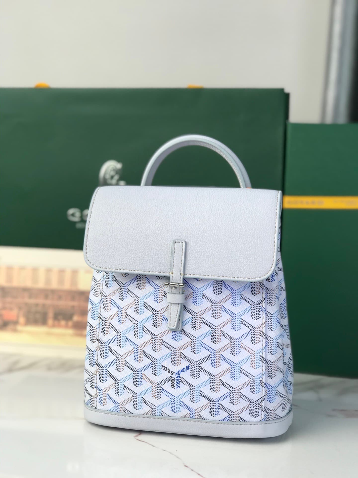 2026 Goyard Alpin Mini Backpack Size:18.5*21.5*8.5 cm