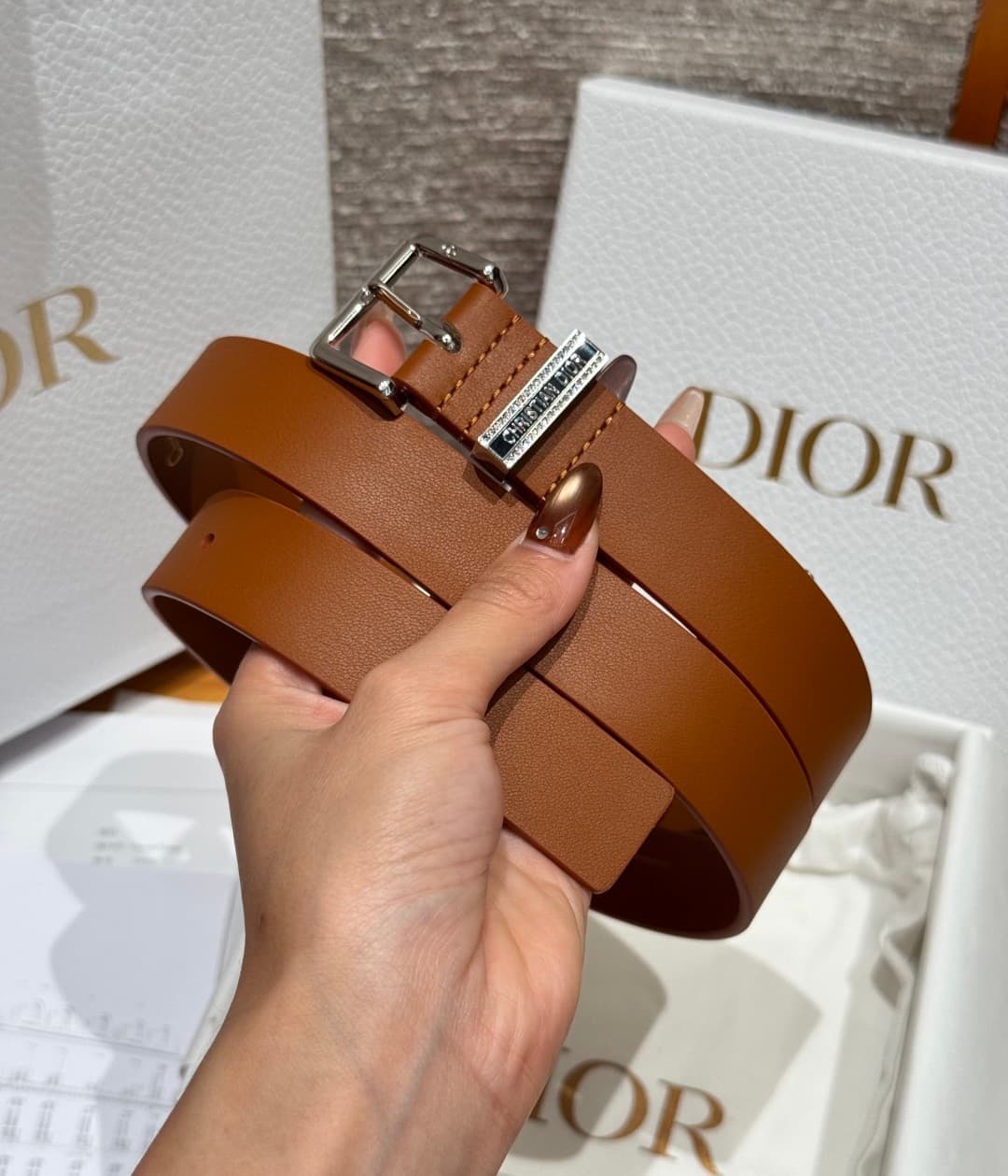 2026 Dior 2.5cm Belt