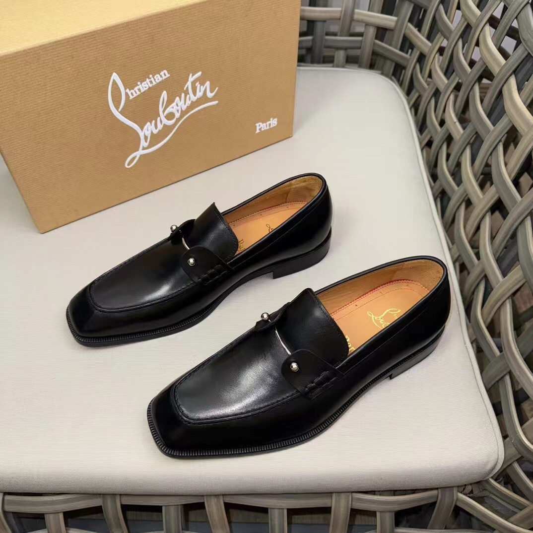 2026 CL Red Bottom Business Shoes