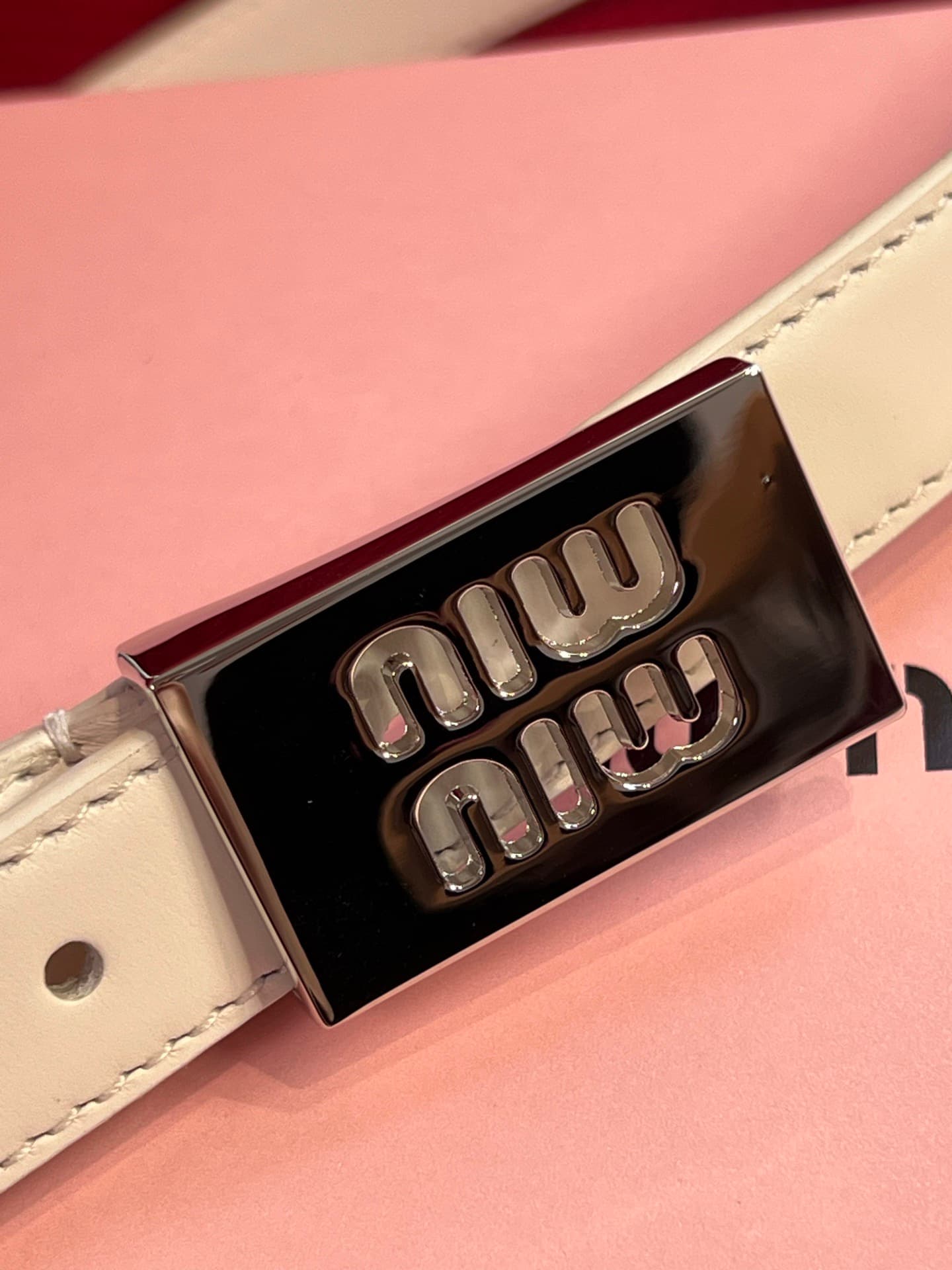 2026 Miu Miu 2.0cm Belt