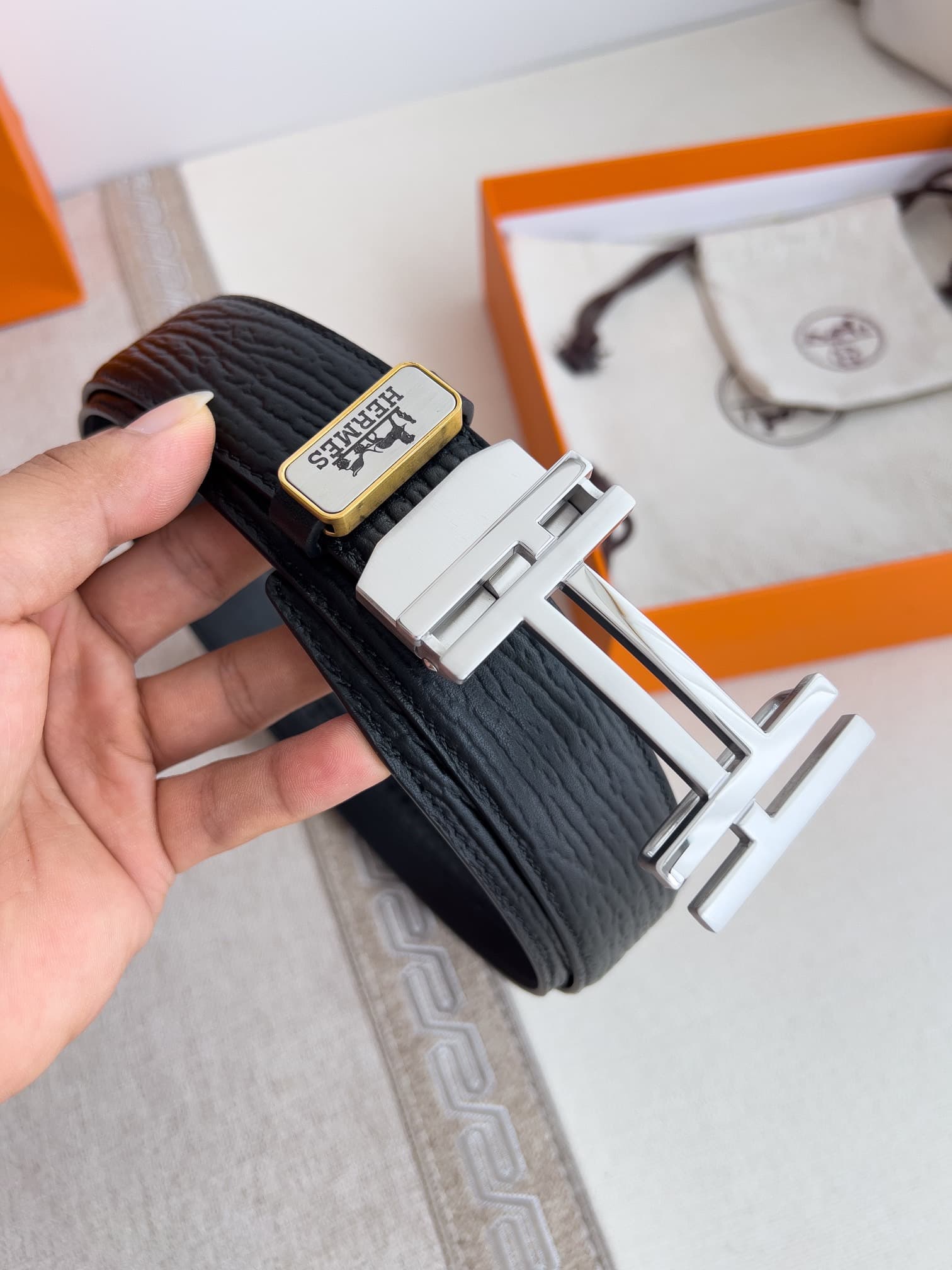 2026 Hermes 3.8cm Belt