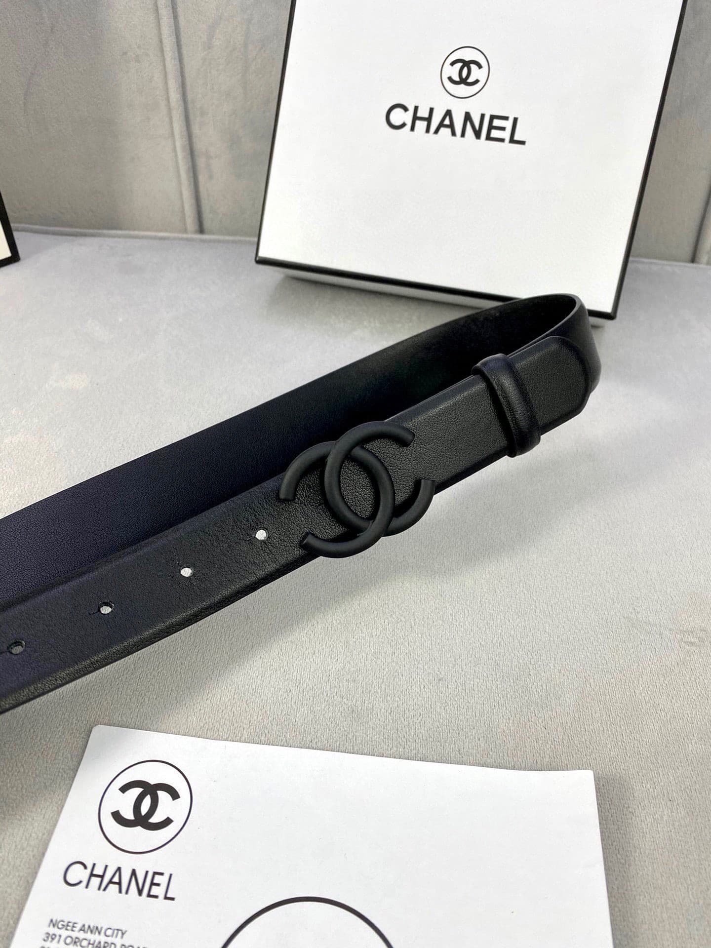 2026 Chanel 3.0cm Belt