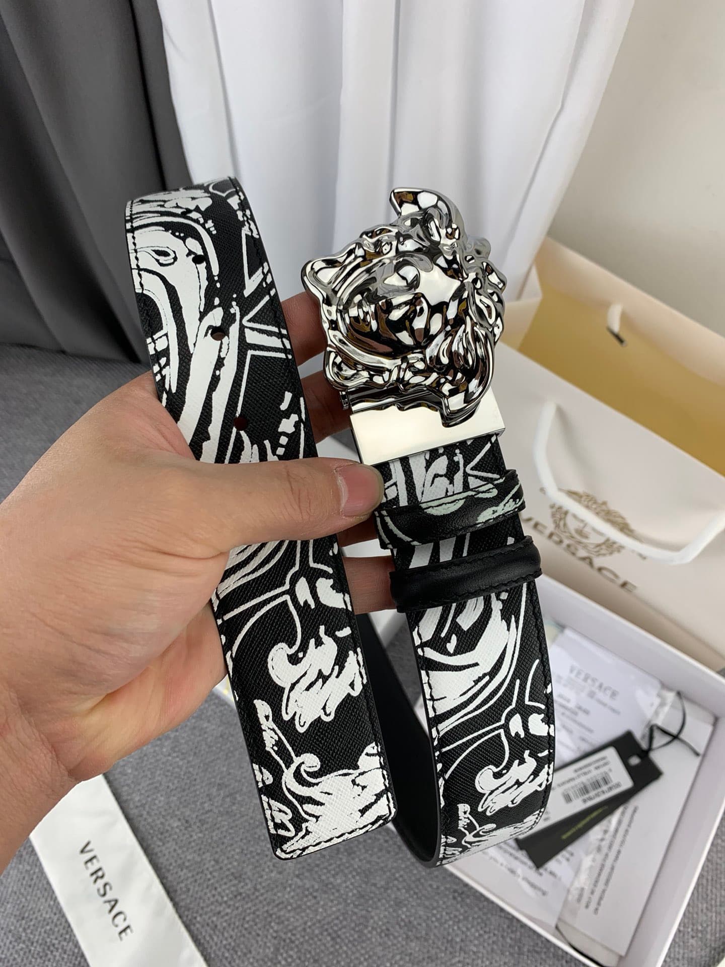 2026 Versace Man 4.0cm Belt