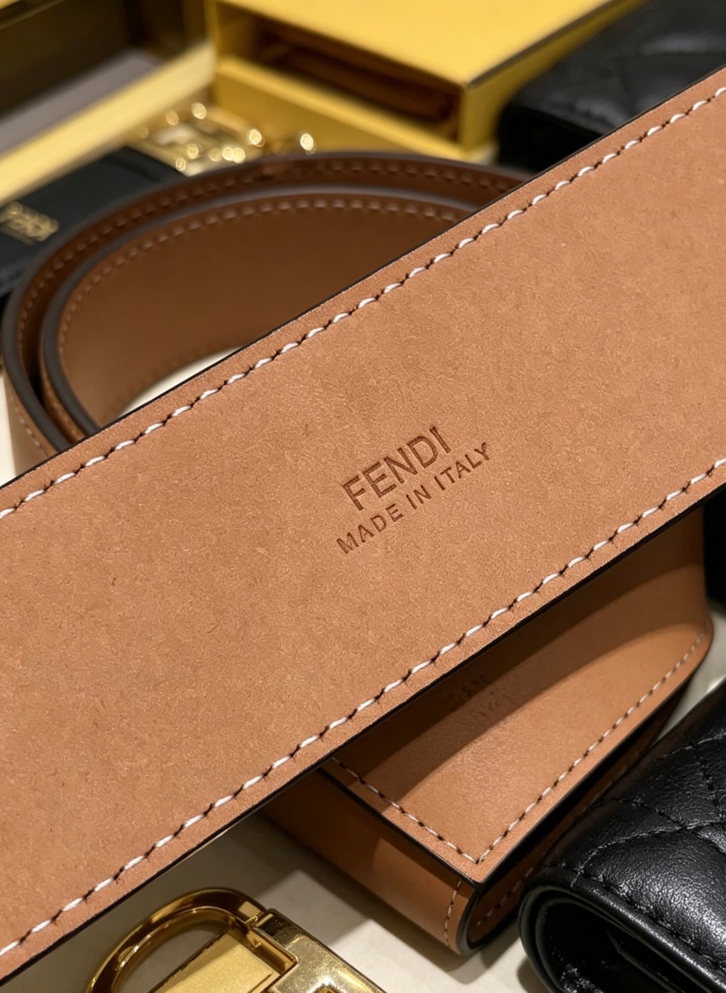 2026 Fendi 3.9cm Belt