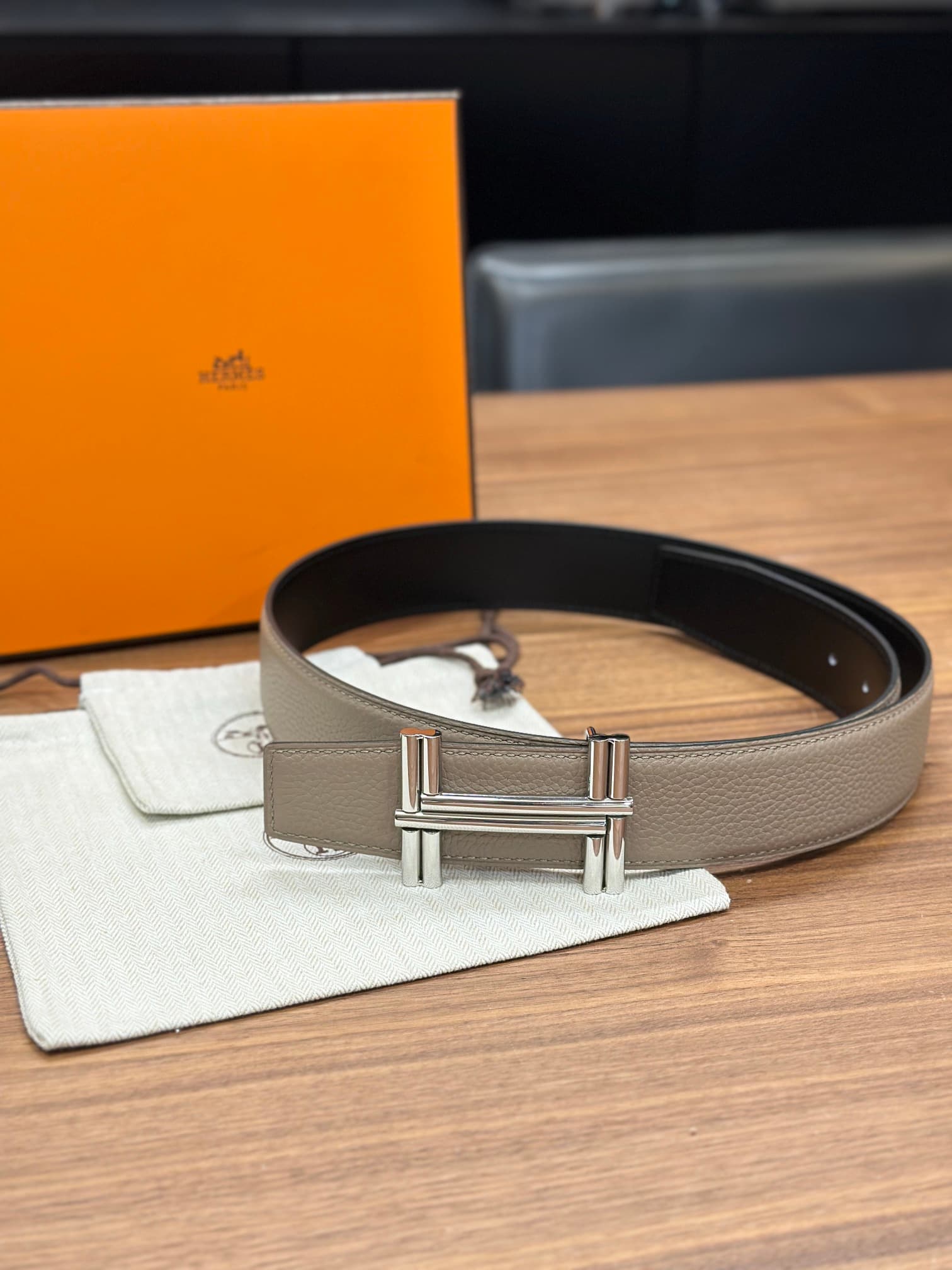 2026 Hermes 3.8cm Belt