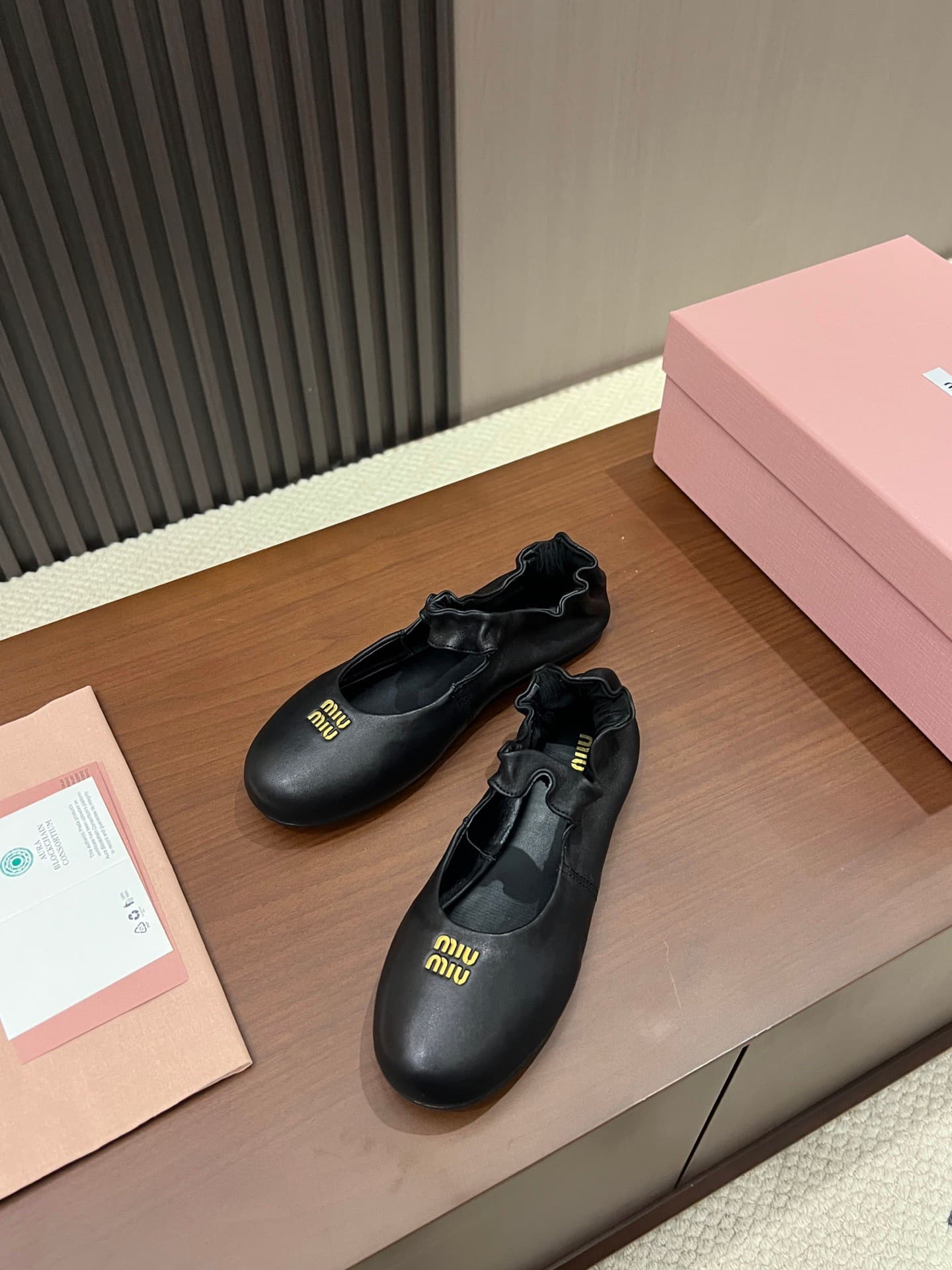 2026 Miu Miu Women Ballet Shoes