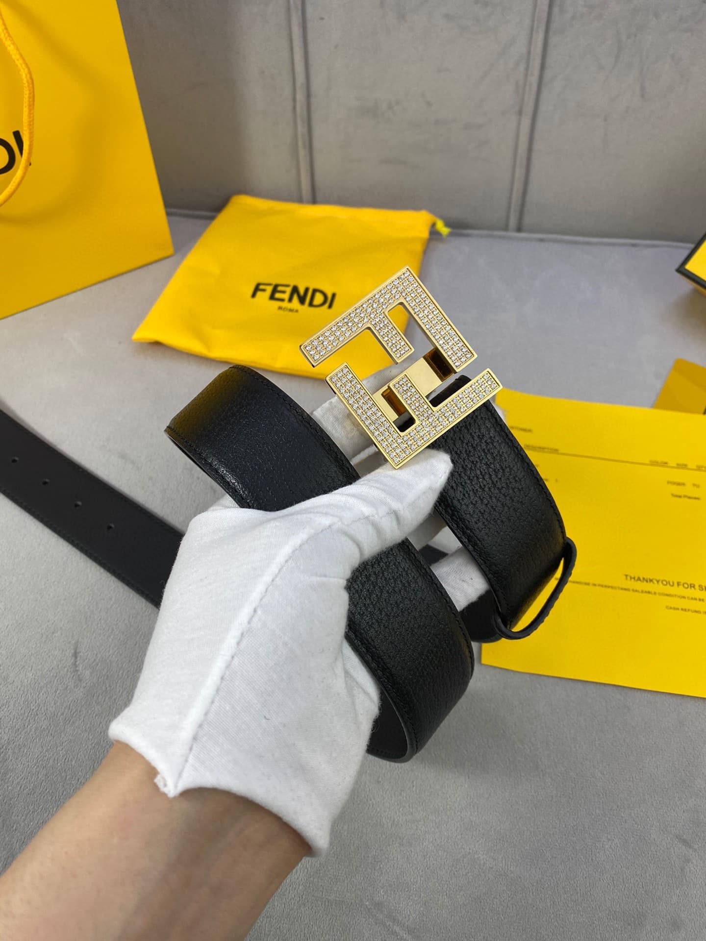 2026 Fendi 4.0cm Belt