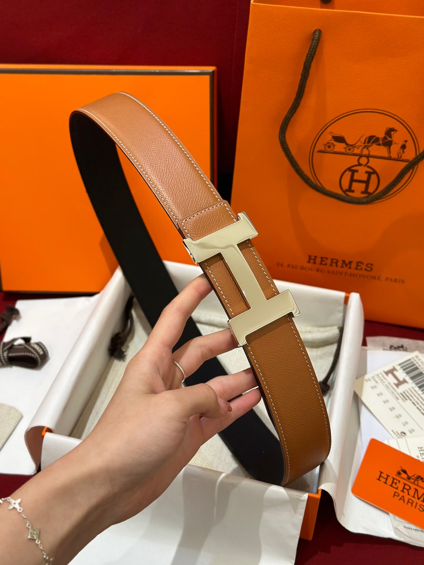 2026 Hermes 3.8cm Belt