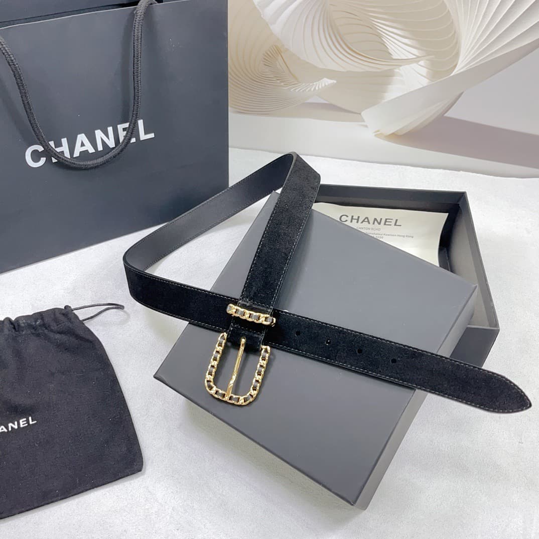 2026 Chanel 3.0cm Belt