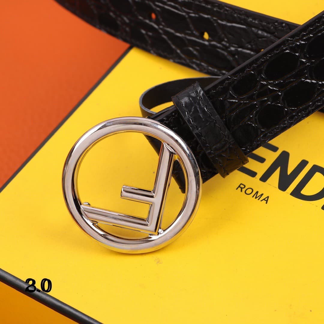 2026 Fendi 3.8cm Belt