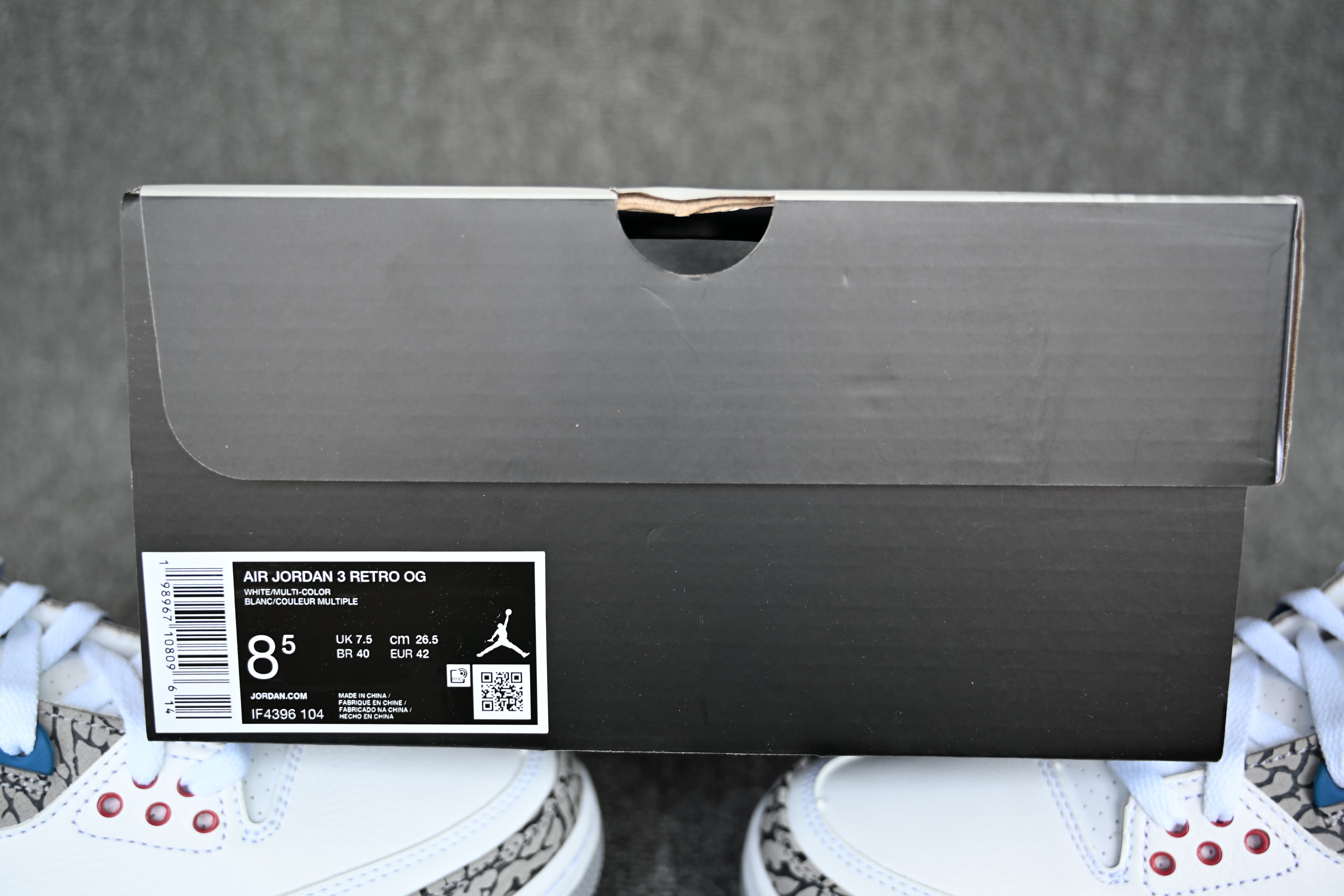 2026 Air Jordan 3 True Blue