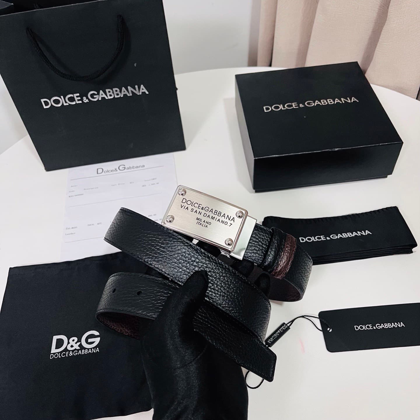 2026 D&G 3.5cm Belt