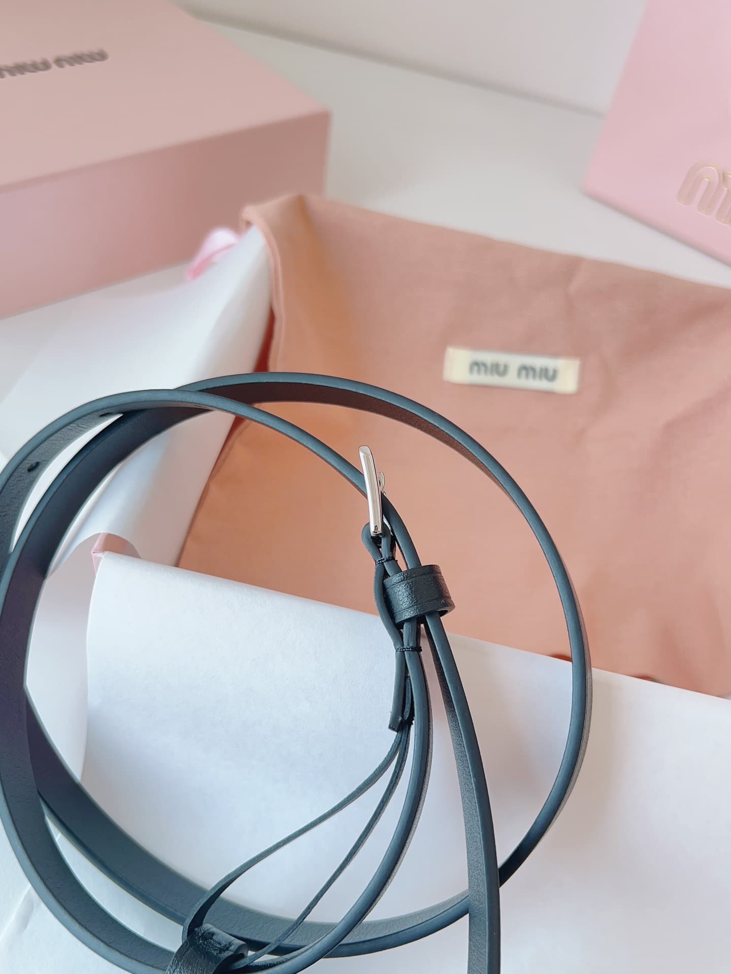 2026 Miu Miu 1.5cm Belt