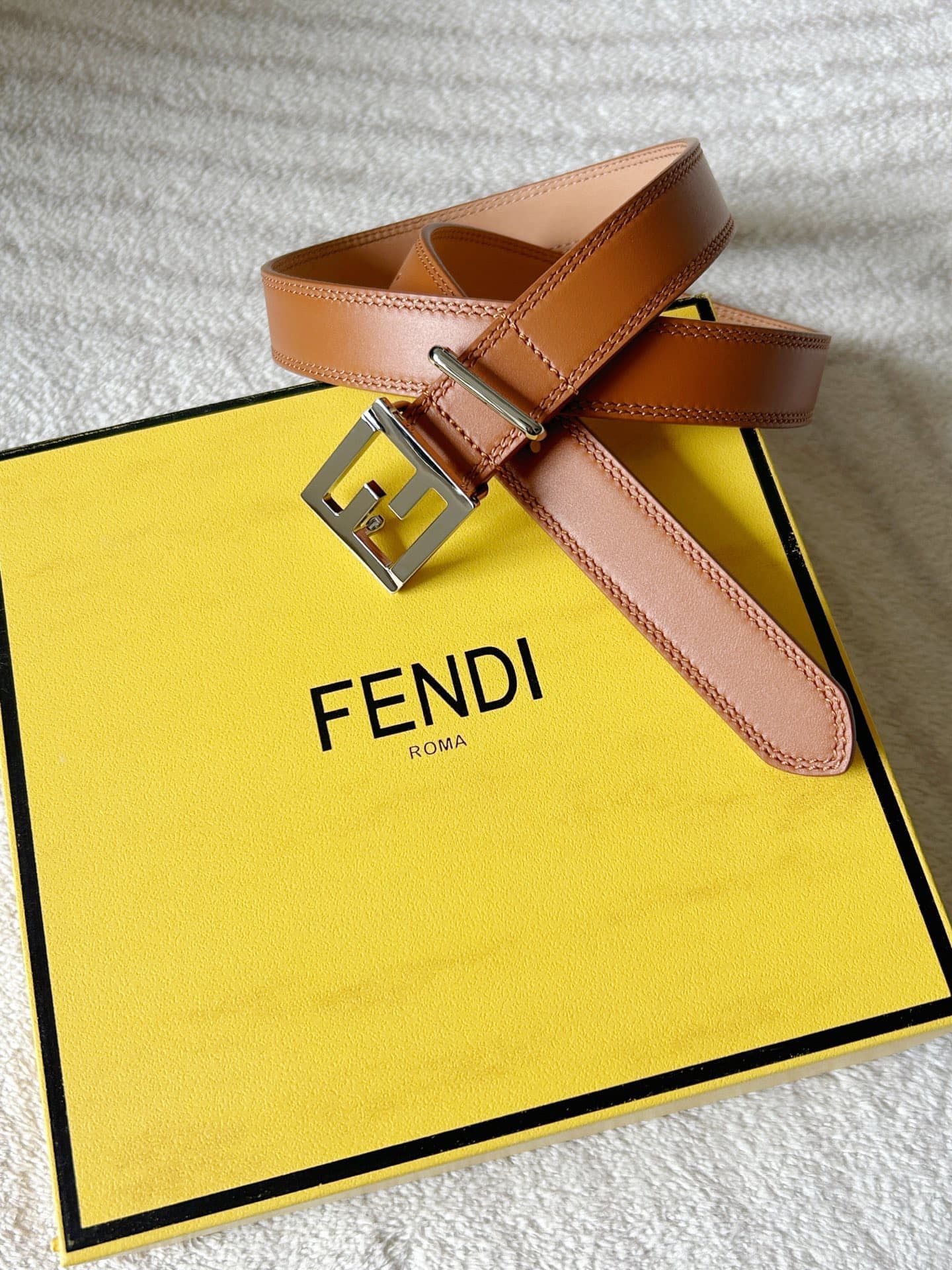 2026 Fendi 2.5cm Belt