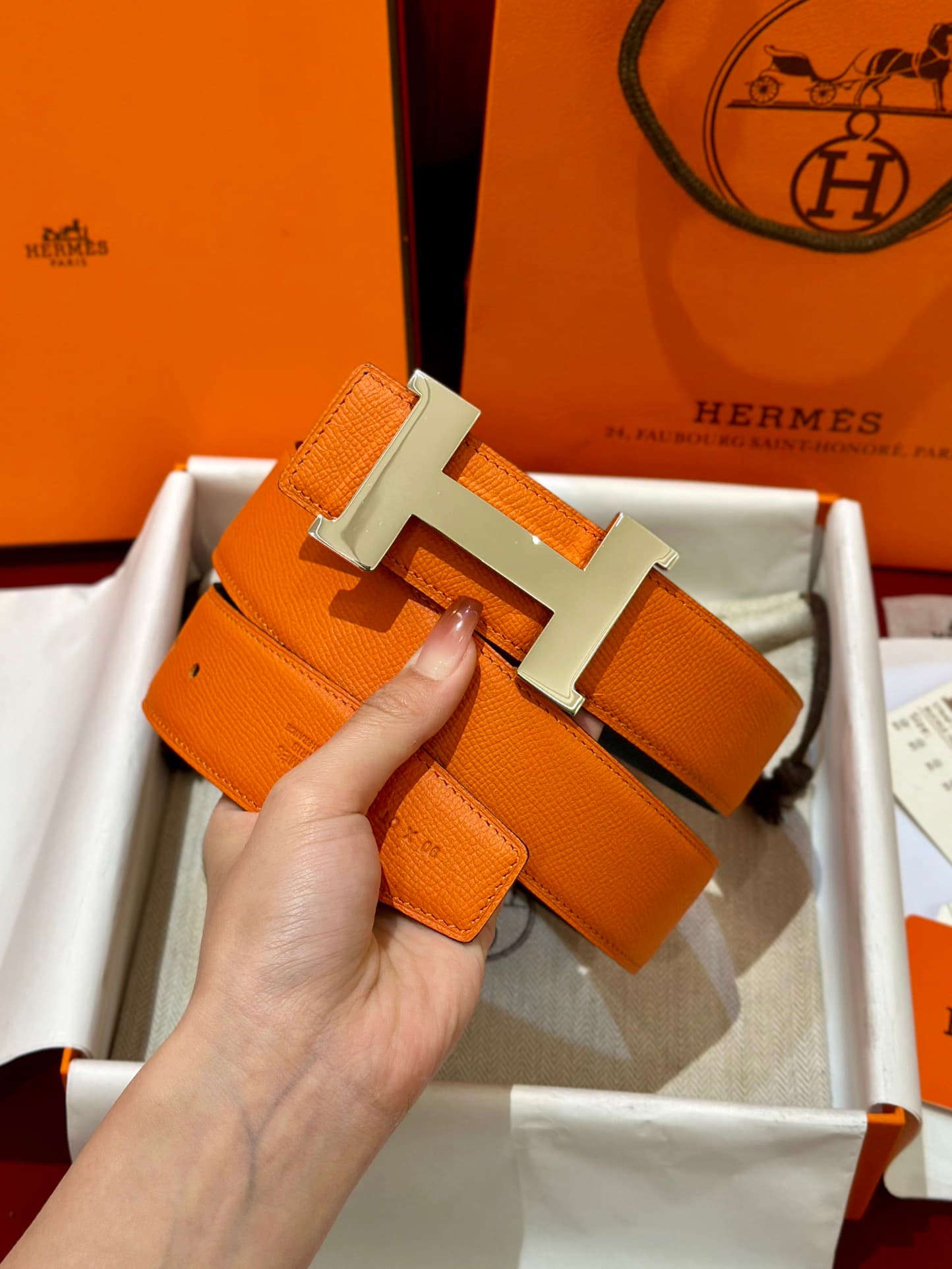 2026 Hermes 3.8cm Belt