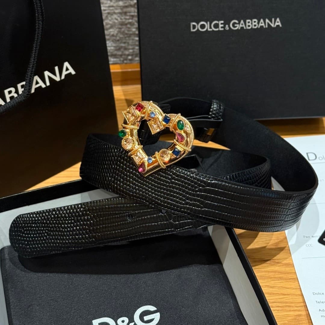 2026 D&G 3.0cm Belt