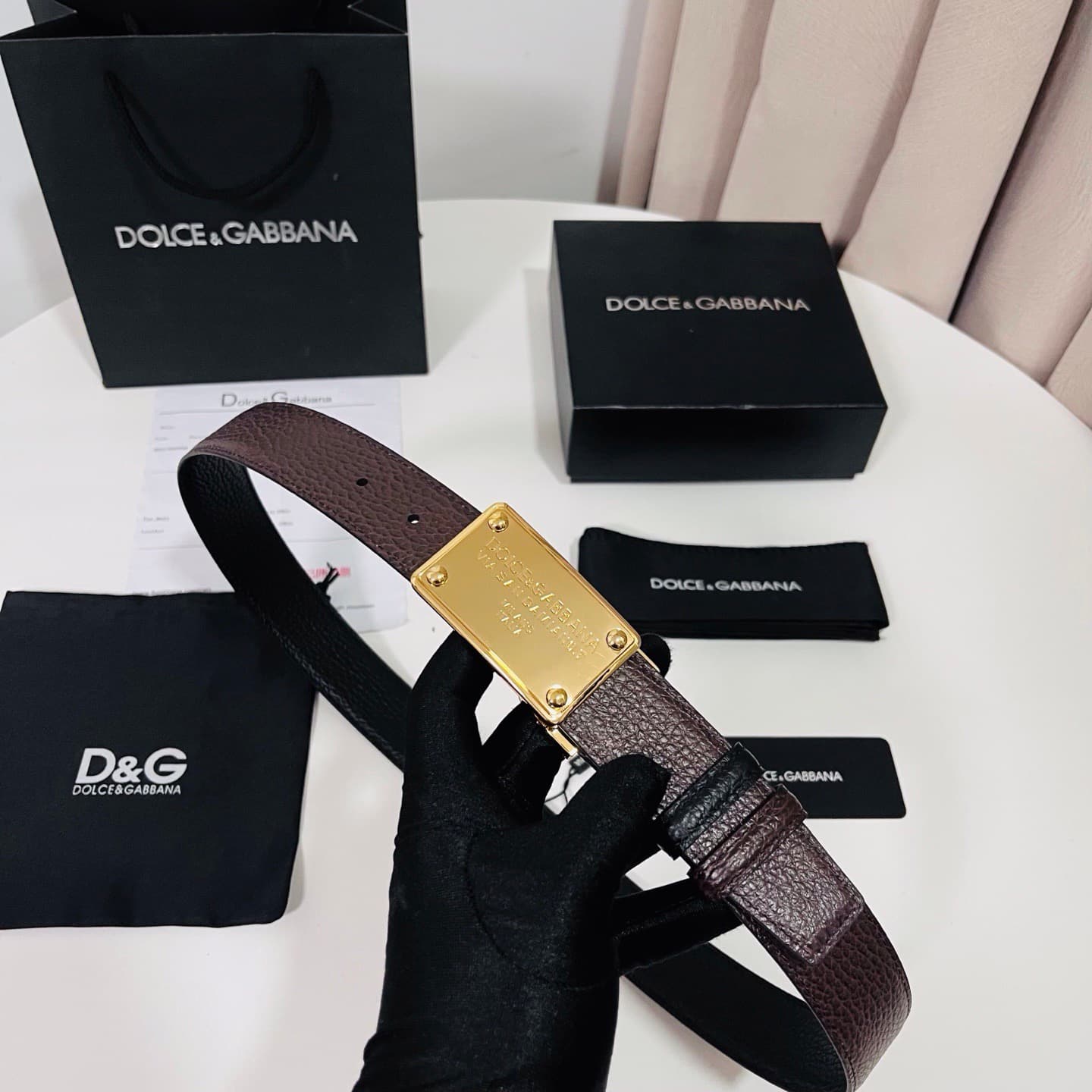 2026 D&G 3.5cm Belt